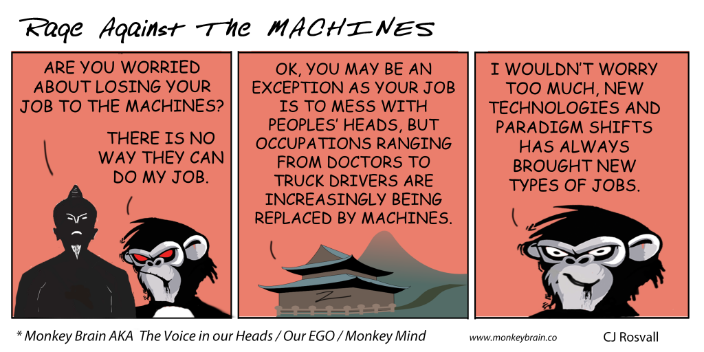 FEAR of The MACHINES Monkey Brain